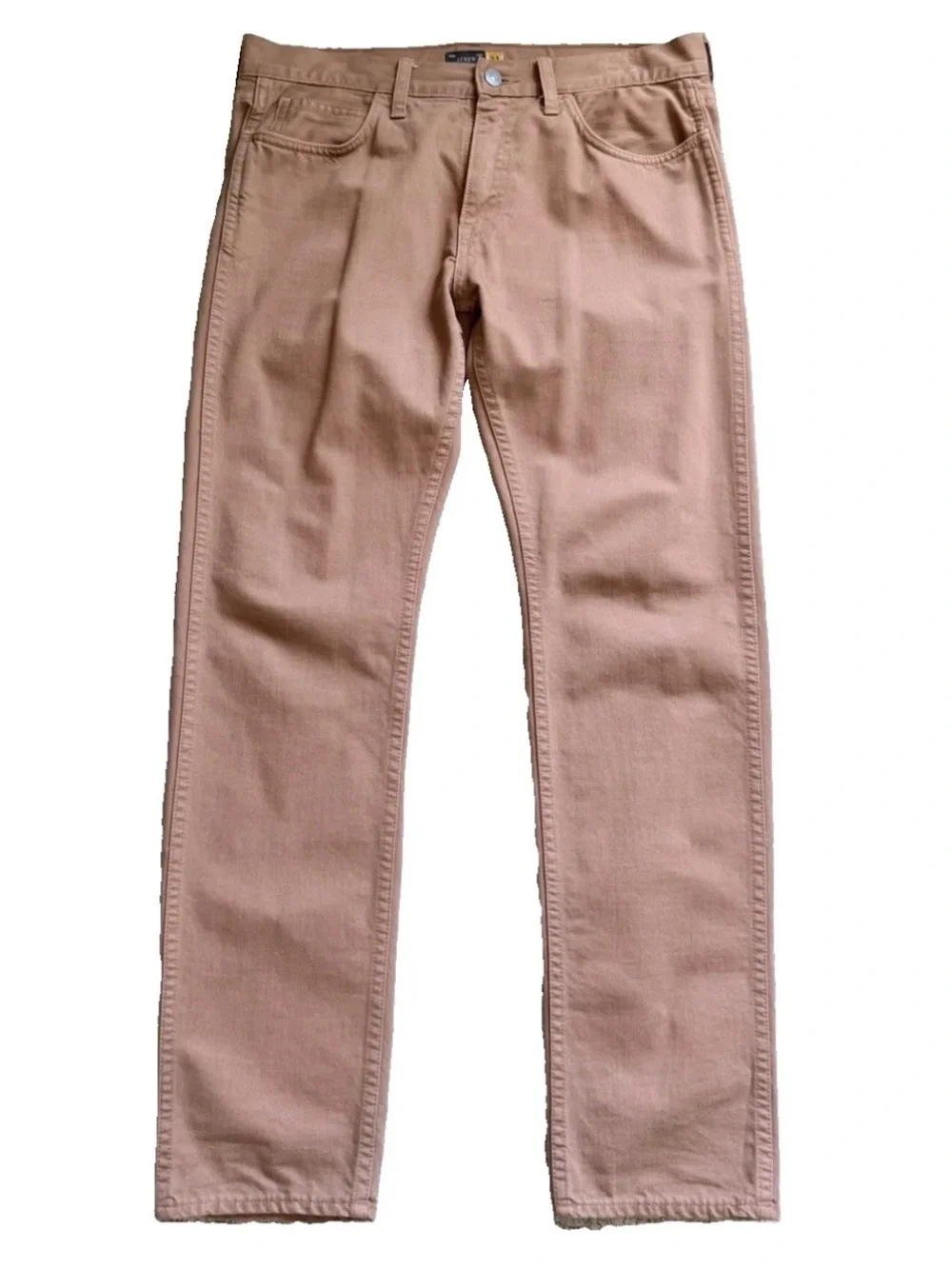 J.Crew Mens 484 5 Pocket Khaki Straight Cotton Twill Chino Pant, 31x30, GUC